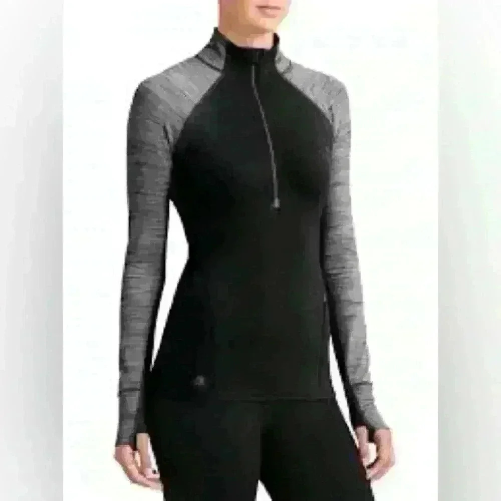 ATHLETA RUNNING WILD HALF ZIP 2.0 size XS